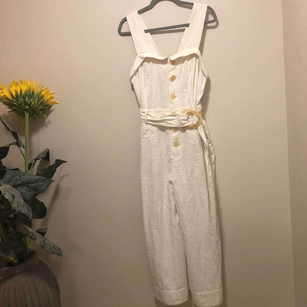 NWT Anthropologie Cape Cod jumpsuit size 12 - Picture 4 of 8